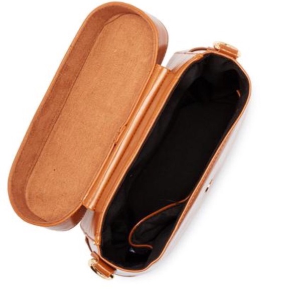 New Vintage Design Bag Cognac Color - Picture 3 of 6